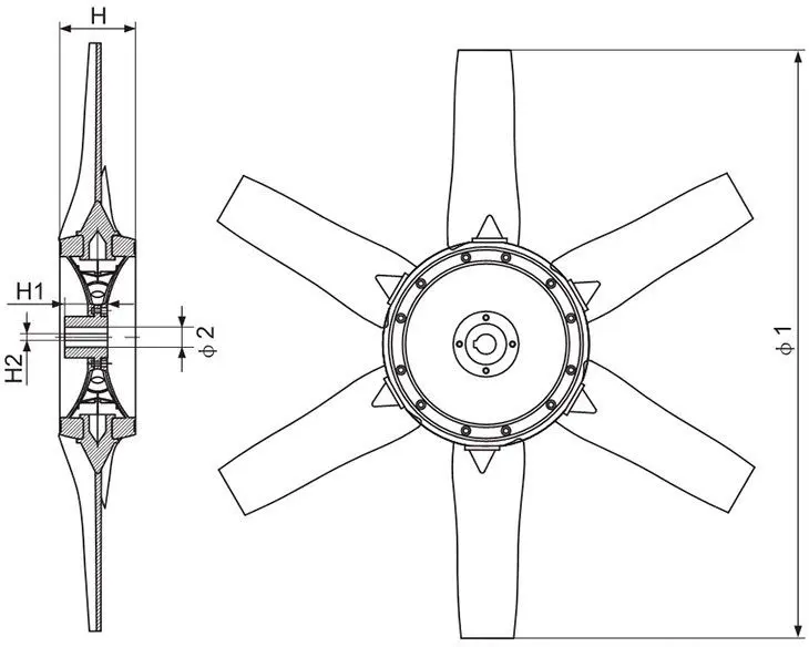 5.6-7.1号机叶轮系列