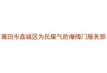 莆田市荔城区为民煤气防爆阀门服务部