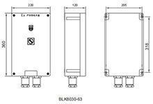 防爆防腐断路器尺寸规格